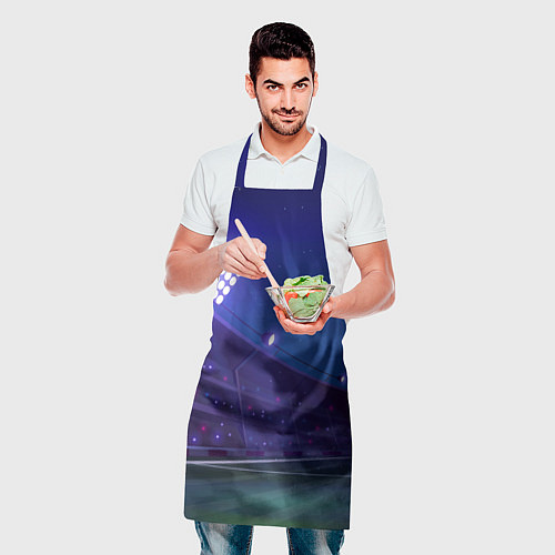 Фартук Lazio ночное поле / 3D-принт – фото 2