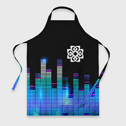 Фартук кулинарный Breaking Benjamin эквалайзер, цвет: 3D-принт