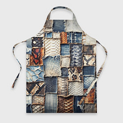 Фартук Змеиная кожа - пэчворк