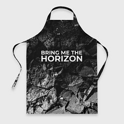 Фартук кулинарный Bring Me the Horizon black graphite, цвет: 3D-принт