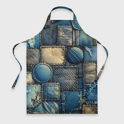 Фартук Denim patchwork - ai art