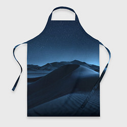 Фартук кулинарный Дюна - звездное небо, цвет: 3D-принт