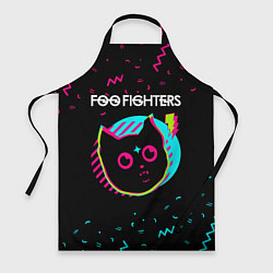 Фартук кулинарный Foo Fighters - rock star cat, цвет: 3D-принт