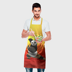 Фартук кулинарный Мастер По - Кунг-фу панда, цвет: 3D-принт — фото 2