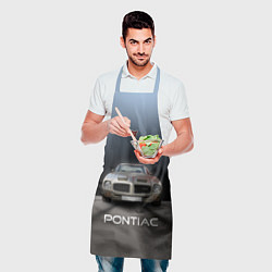 Фартук кулинарный Американский масл-кар Pontiac, цвет: 3D-принт — фото 2