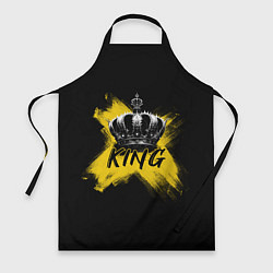 Фартук кулинарный Корона Кинга, цвет: 3D-принт