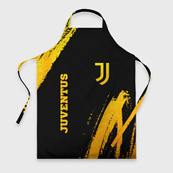 Фартук кулинарный Juventus - gold gradient вертикально, цвет: 3D-принт