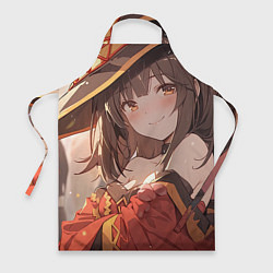 Фартук кулинарный Konosuba Мэгумин милая, цвет: 3D-принт
