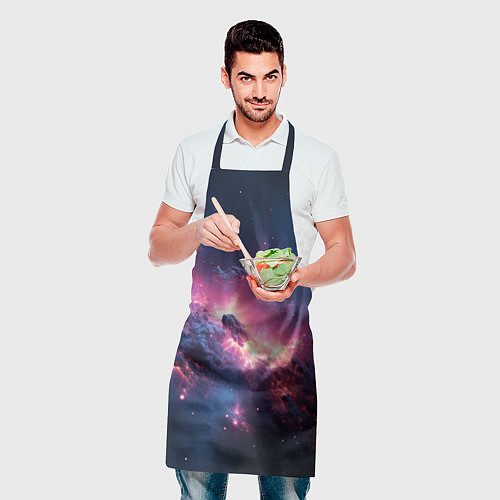 Фартук Взрыв в космосе / 3D-принт – фото 2