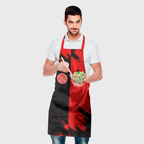 Фартук Ajax sport color red / 3D-принт – фото 2