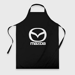 Фартук Mazda logo white