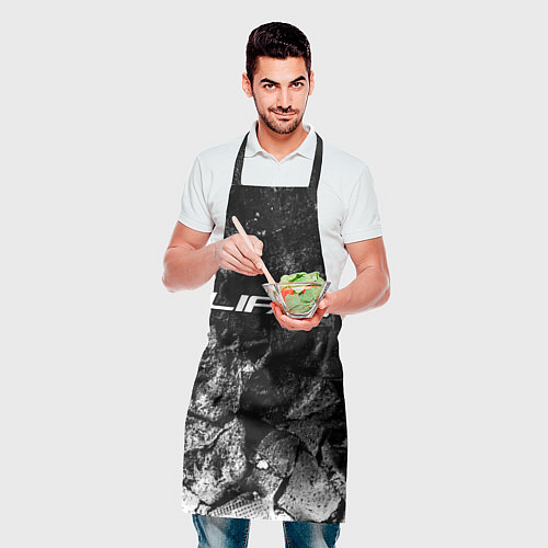 Фартук Lifan black graphite / 3D-принт – фото 2