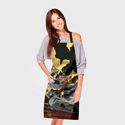 Фартук кулинарный Hades Загрей принц Подземного мира, цвет: 3D-принт — фото 2