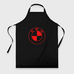 Фартук BMW red logo