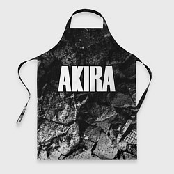 Фартук кулинарный Akira black graphite, цвет: 3D-принт