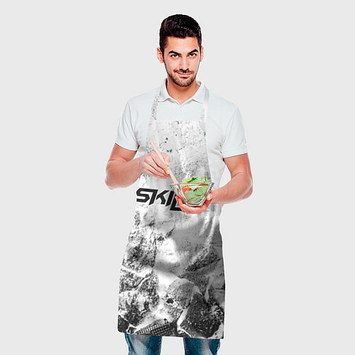 Фартук Skillet white graphite / 3D-принт – фото 2