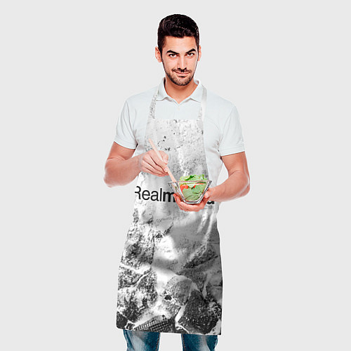 Фартук Real Madrid white graphite / 3D-принт – фото 2