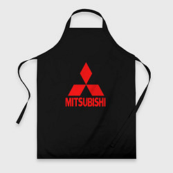 Фартук Mitsubishi red logo