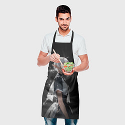 Фартук кулинарный Сильфиетта из Реинкарнации безработного, цвет: 3D-принт — фото 2