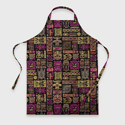 Фартук кулинарный Африка - этнический орнамент, цвет: 3D-принт