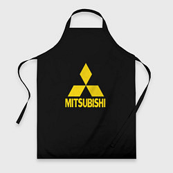 Фартук Mitsubishi logo yelow