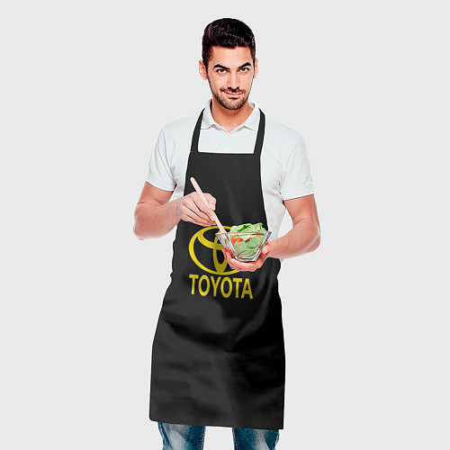 Фартук Toyota yellow / 3D-принт – фото 2