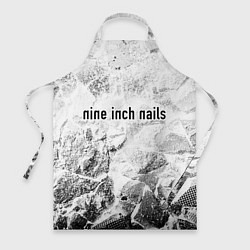 Фартук Nine Inch Nails white graphite