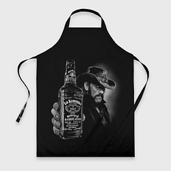 Фартук кулинарный Motorhead - Ian Kilmister whiskey, цвет: 3D-принт