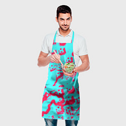 Фартук кулинарный Бавария Мюнхен спорт текстура, цвет: 3D-принт — фото 2