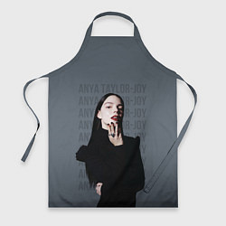 Фартук кулинарный Actress - Anya Taylor Joy, цвет: 3D-принт