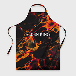 Фартук кулинарный Elden Ring red lava, цвет: 3D-принт
