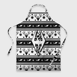Фартук The Elder Scrolls winter deer pattern