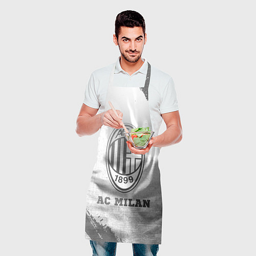 Фартук AC Milan - white gradient / 3D-принт – фото 2