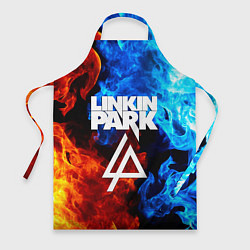 Фартук кулинарный Linkin park битва огней, цвет: 3D-принт
