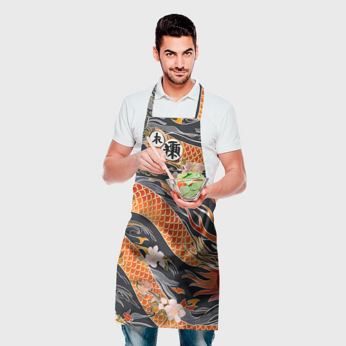 Фартук Dragon wild / 3D-принт – фото 2
