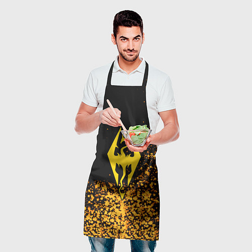 Фартук Скайрим голд / 3D-принт – фото 2