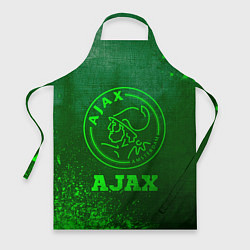 Фартук кулинарный Ajax - green gradient, цвет: 3D-принт