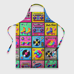Фартук Вибрации 90-х вечеринка в стиле ретро