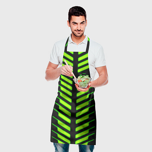 Фартук Xbox green line / 3D-принт – фото 2