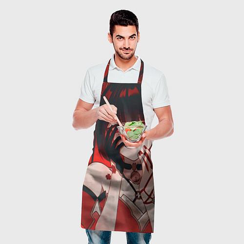 Фартук Honkai Star Rail Sparkle beauty / 3D-принт – фото 2