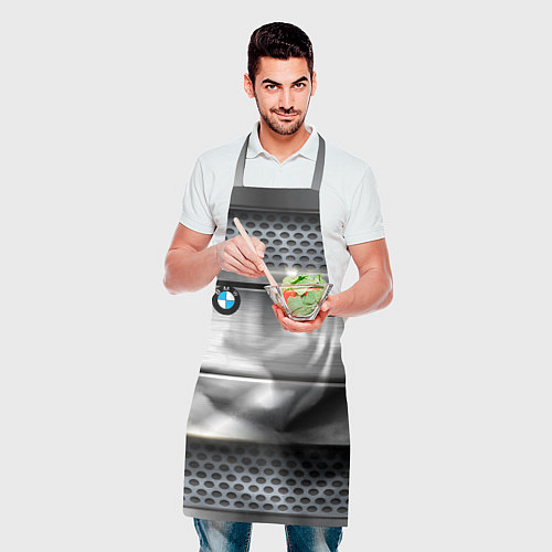 Фартук BMW metal texture / 3D-принт – фото 2