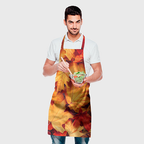 Фартук Осенние кленовые листья / 3D-принт – фото 2