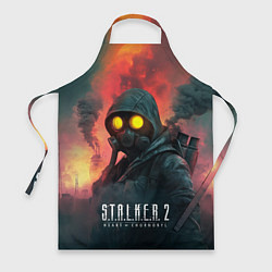 Фартук кулинарный Stalker 2 радиоактивный дым, цвет: 3D-принт