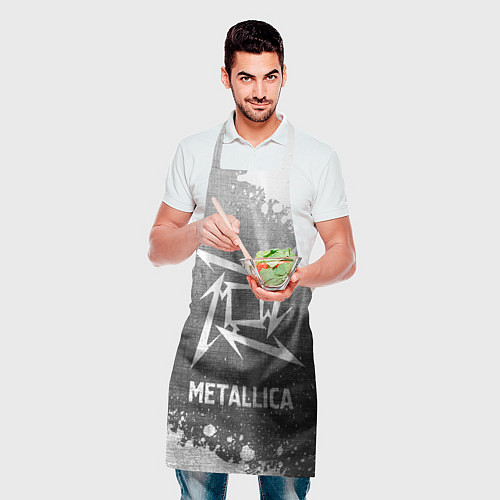 Фартук Metallica - grey gradient / 3D-принт – фото 2