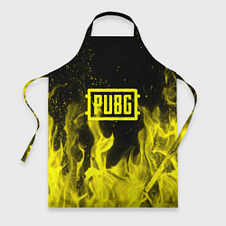 Фартук PUBG fire yellow