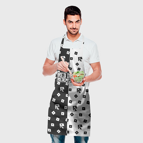 Фартук Red Dead Redemption 2 pattern / 3D-принт – фото 2