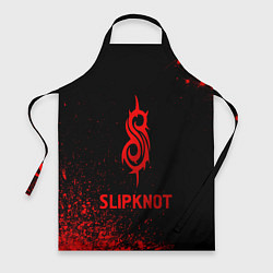 Фартук кулинарный Slipknot - red gradient, цвет: 3D-принт