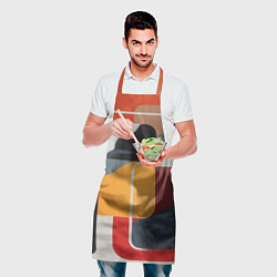 Фартук кулинарный Арт геометрия абстракция, цвет: 3D-принт — фото 2