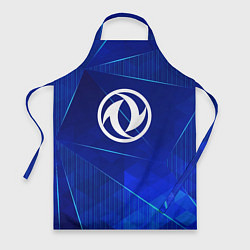 Фартук кулинарный Dongfeng blue poly, цвет: 3D-принт