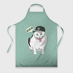 Фартук кулинарный Котозмей, цвет: 3D-принт